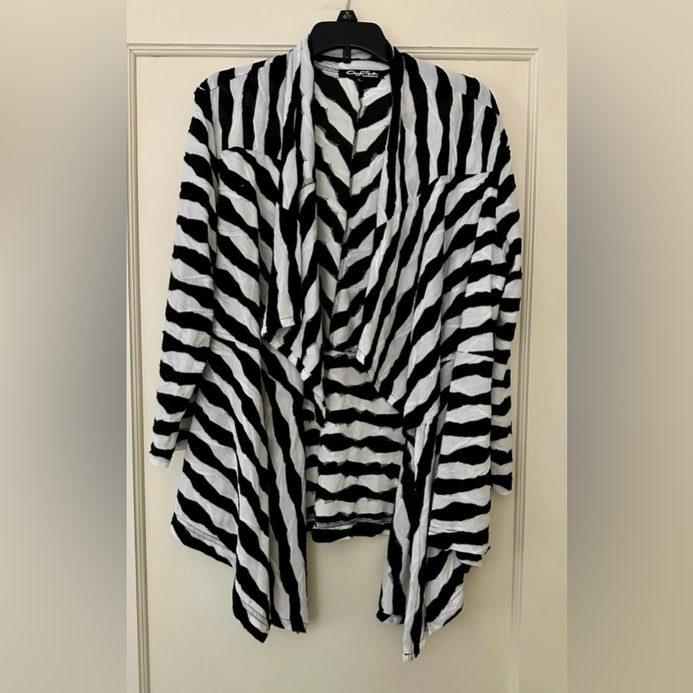 CHERYL NASH Windridge Cardigan Size L